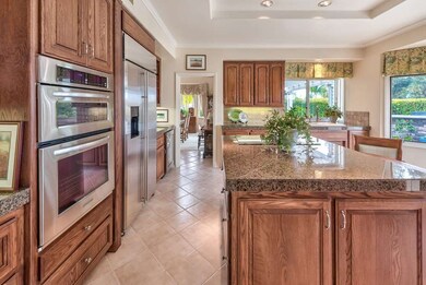 Gourmet kitchen with stainless steel appliances, g