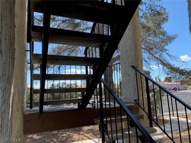 Stairway to 2nd level.