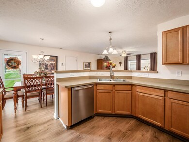 Kitchen and eat-in space