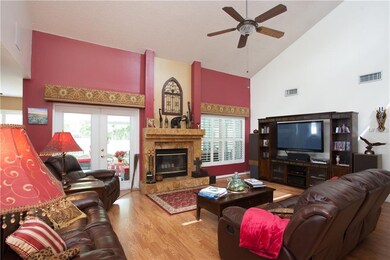 Living Room with Fireplace