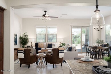 Great Room w/Views of Backyard Oasis