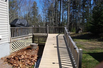 Ramp to deck.