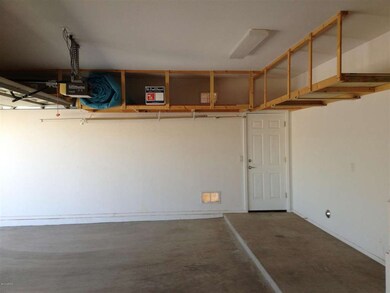Overhead Storage in 3 Car Garage