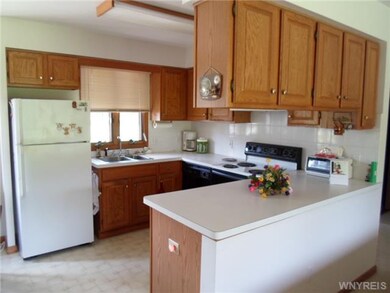 Kitchen upper cabinets open from both sides!