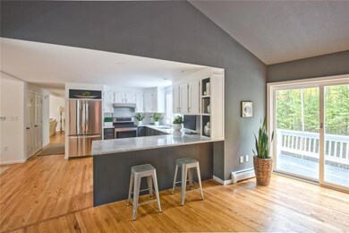 Beautiful wood flooring throughout...