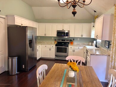 Large open kitchen