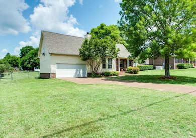 A view of the house from the street.
