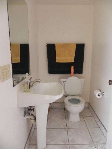1/2 bathroom downstairs for guests.