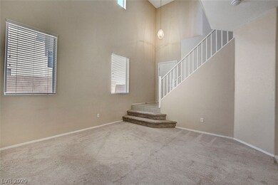 Formal living room with view to foyer