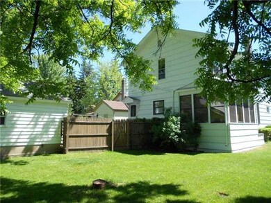 View West  side of home