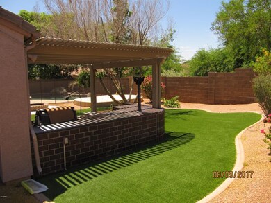 YARD AND BBQ AREA