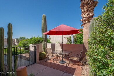 front courtyard