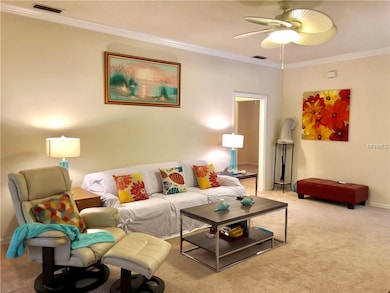 Living Room with doorway to 2nd and 3rd bedrooms