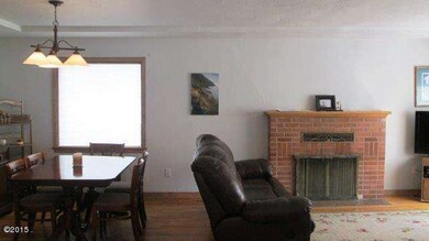 Living room, dining area