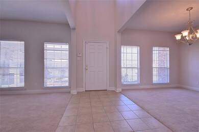 Foyer.  Dining Area on the right and Living Area o