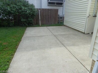 Rear Patio