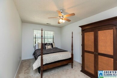 This room overlooks the great room and features a 