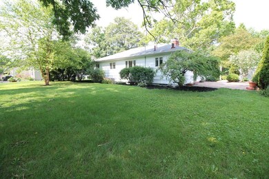Back view of home