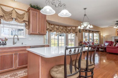 Updated Kitchen with quartz countertops and new ap