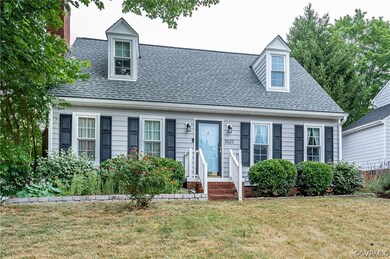 Exterior view, front of home
