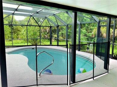 In-ground Pool with Baby Barrier