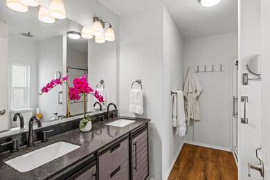 Primary updated bathroom