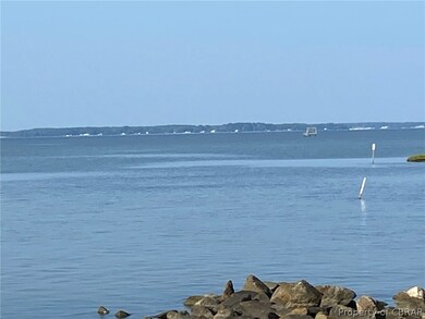 Rappahannock River view from the HERON LANDING DOC