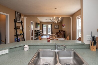 Kitchen view to Living Room