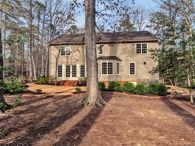 View of the landscaped backyard and lovingly-maint