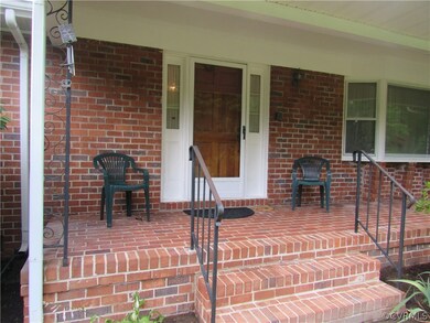 Brick Front Porch (Super low maintenance)