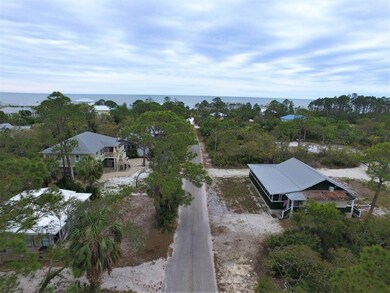 Aerial of S. Neptune Street to the Gulf