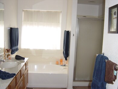 Beautiful Master bath with dual sinks
