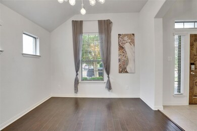 Empty room featuring hardwood / wood-style floors