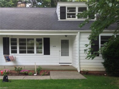 Charming front porch with swing!