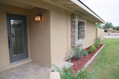 New Etched Glass Door & Ext Lighting