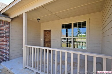 large covered front porch