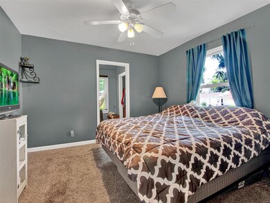 Main Floor bedroom with large walk-in closet