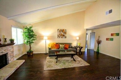 Living Room with Fireplace