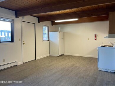 Entry door & eating area