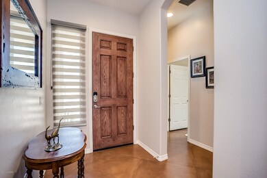 Welcoming front entry.