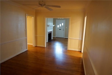 Dining room.  Chandelier to be added.