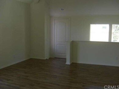 Interior stairs behind short wall. Closet at top o