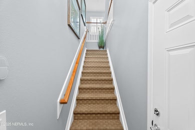 Stairway to the Living Area