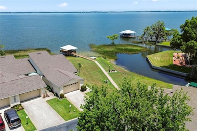 Aerial view of Gazebo and walk