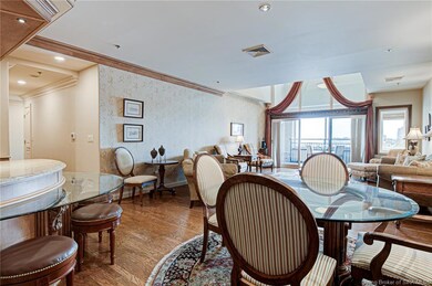 entry view to living & dining