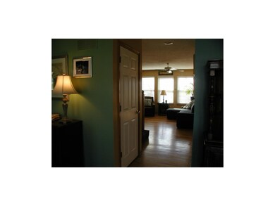View from the foyer, to your left is sitting area,