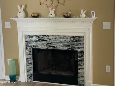 Wood Burning Fireplace