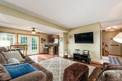 Living Room open to Kitchen