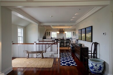 Looking from living room into kitchen
