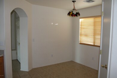 Breakfast area in kitchen